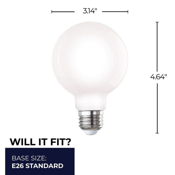 Bulbrite 776222 Light Bulb, Milky