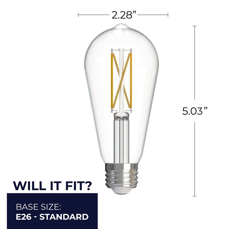 Bulbrite 776223 Light Bulb, Clear