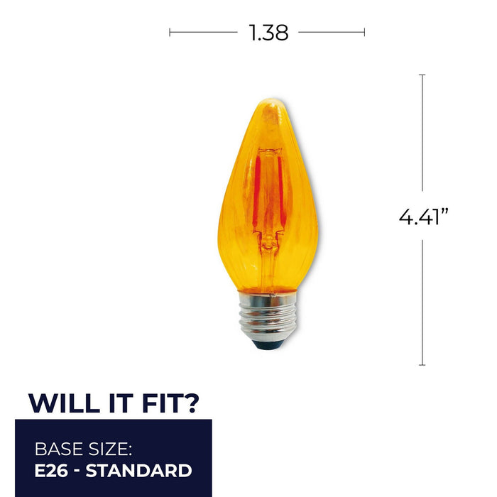 Bulbrite 776581 Light Bulb, Amber