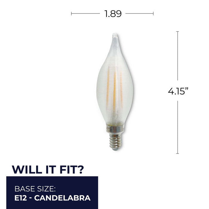 Bulbrite 776590 Light Bulb, Satin