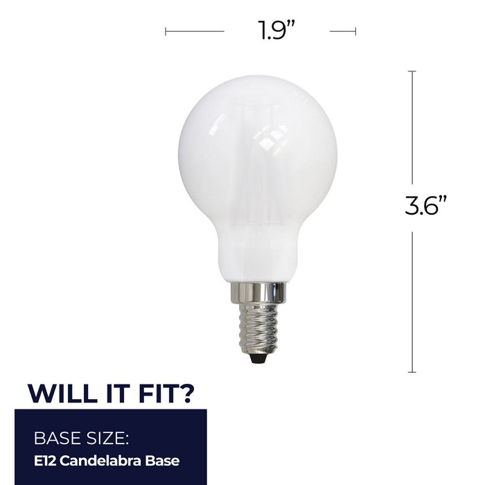 Bulbrite 776827 Light Bulb, Milky