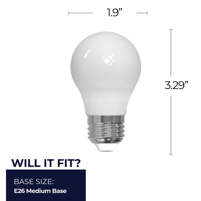 Bulbrite 776832 Light Bulb, Milky