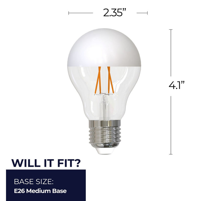 Bulbrite 776837 Light Bulb, Half White