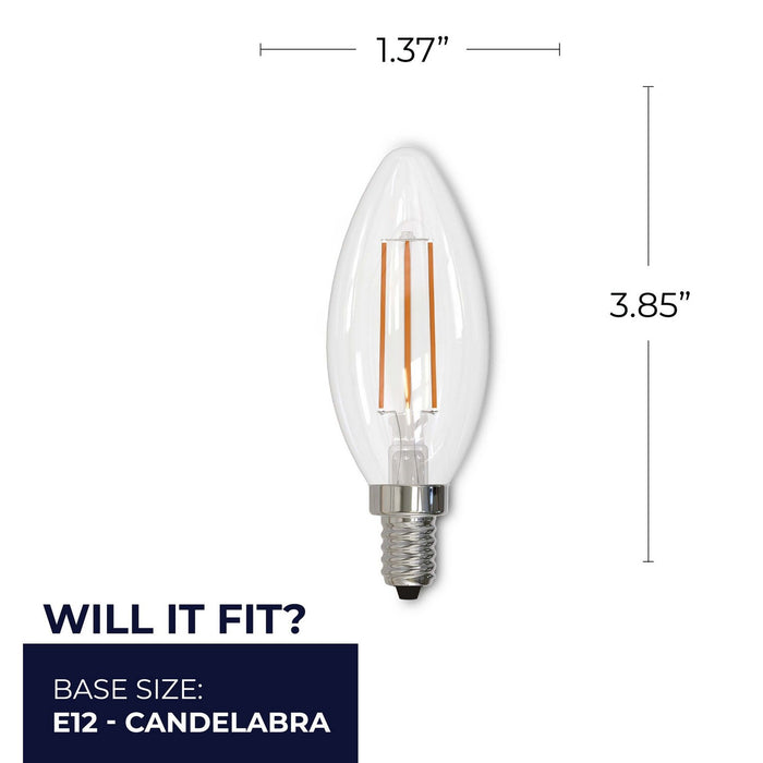 Bulbrite 776938 Light Bulb, Clear