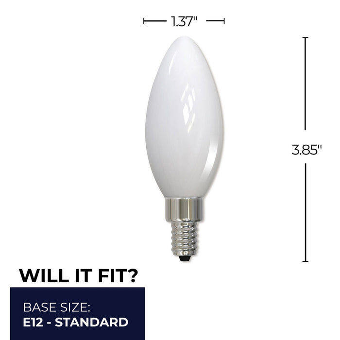 Bulbrite 776940 Light Bulb, Milky