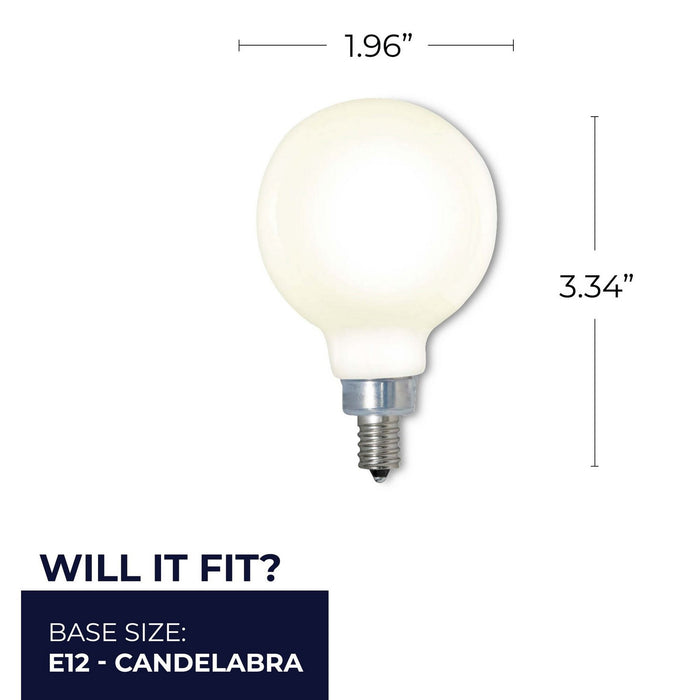 Bulbrite 776943 Light Bulb, Milky