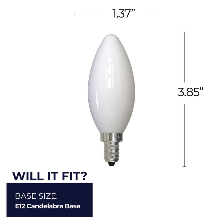 Bulbrite 776967 Light Bulb, Milky