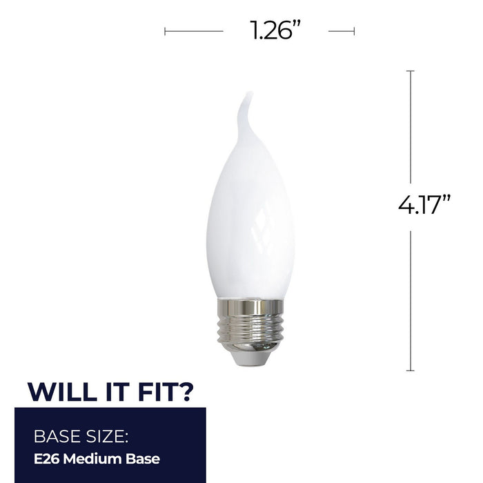 Bulbrite 776970 Light Bulb, Milky
