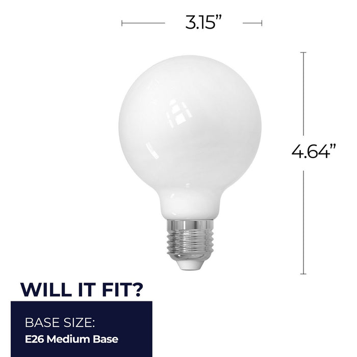 Bulbrite 776974 Light Bulb, Milky
