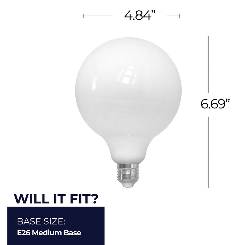 Bulbrite 776982 Light Bulb, Milky