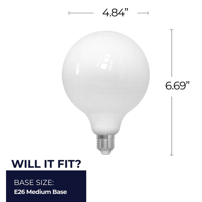 Bulbrite 776982 Light Bulb, Milky