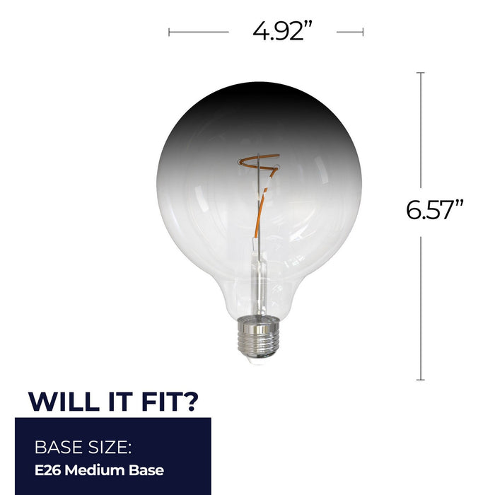 Bulbrite 776997 Light Bulb, Clear/Smoke