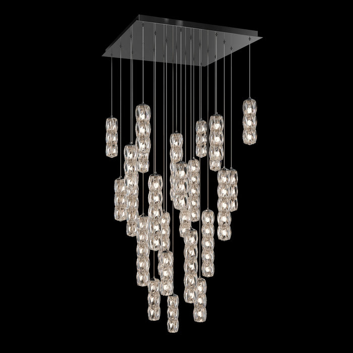 Schonbek S26525S-401R LED Pendant, Polished Stainless Steel