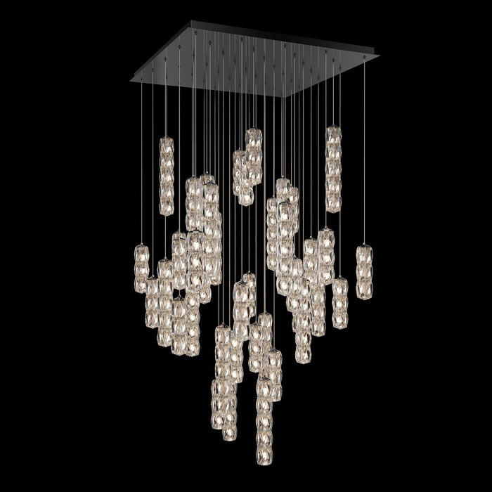 Schonbek S26541S-401R LED Pendant, Polished Stainless Steel