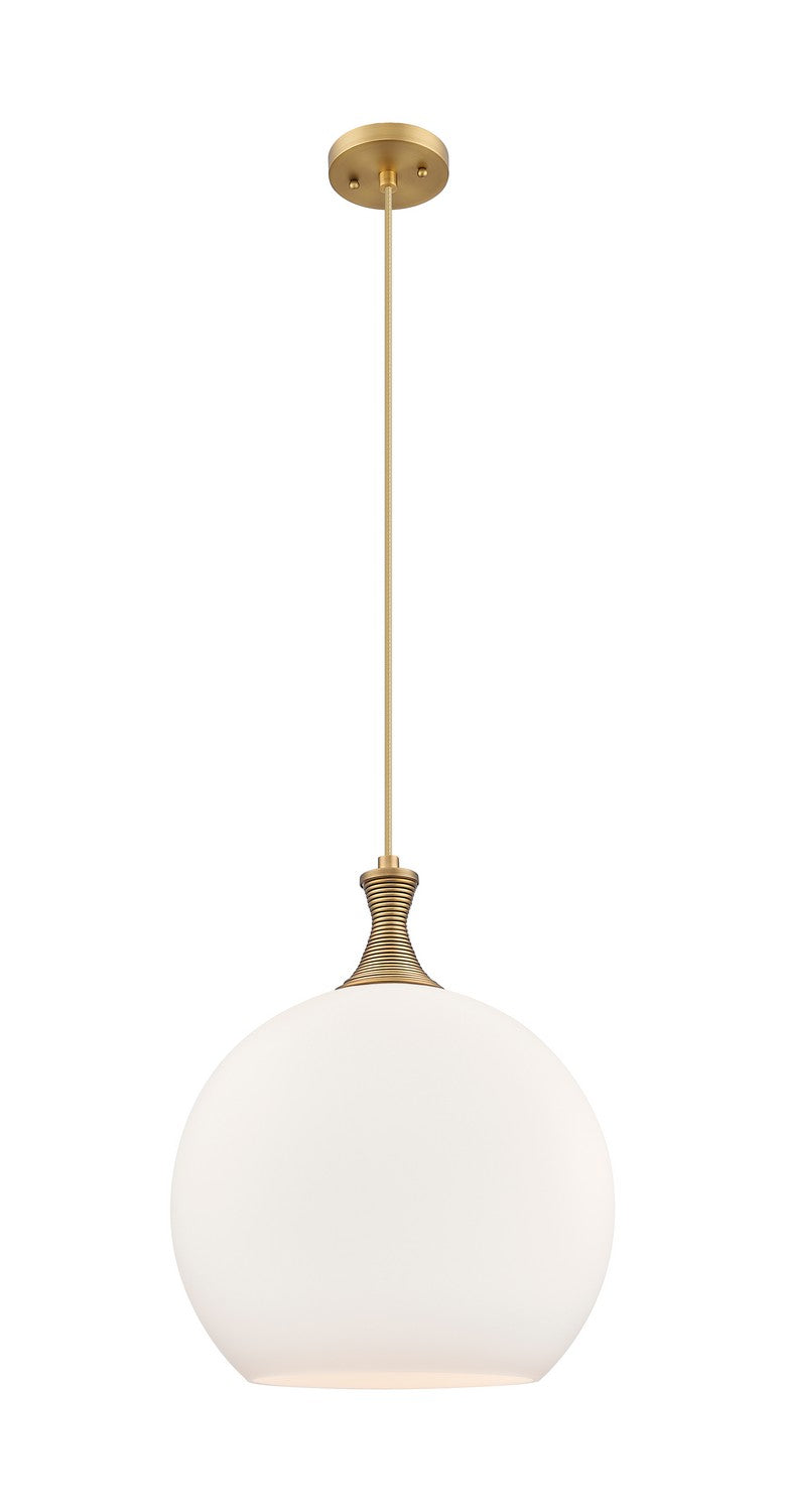 Innovations 415-1P-BB-G121-14 One Light Pendant, Brushed Brass