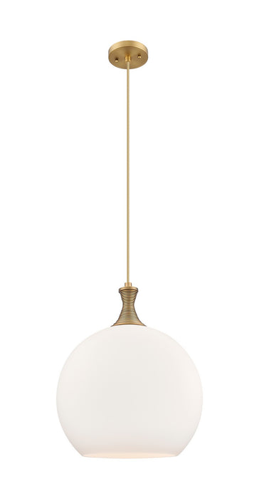 Innovations 415-1P-BB-G121-14 One Light Pendant, Brushed Brass