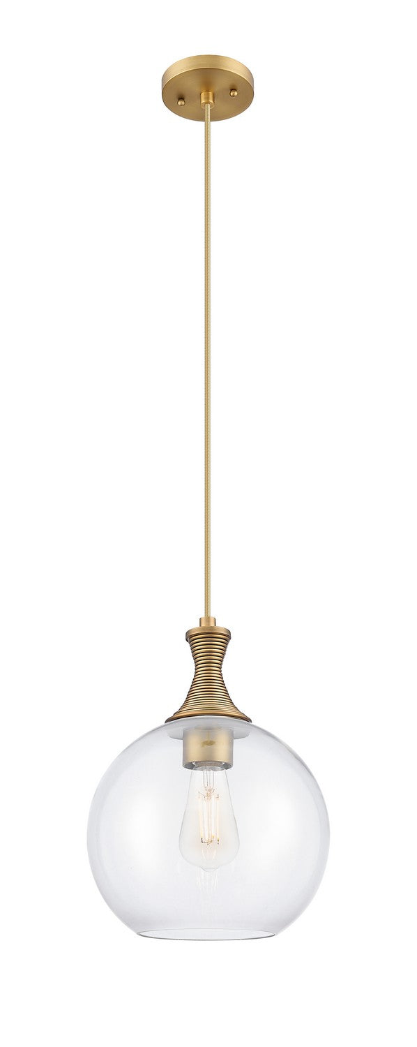 Innovations 415-1P-BB-G122-10 One Light Pendant, Brushed Brass