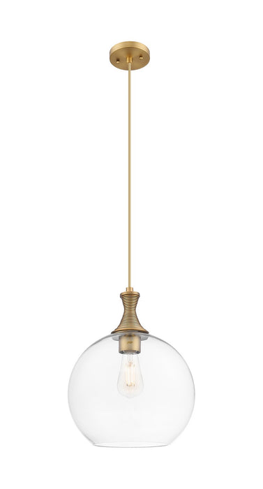 Innovations 415-1P-BB-G122-12 One Light Pendant, Brushed Brass