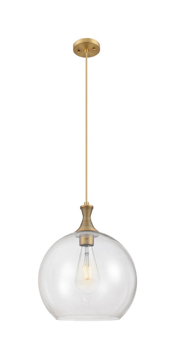 Innovations 415-1P-BB-G122-14 One Light Pendant, Brushed Brass