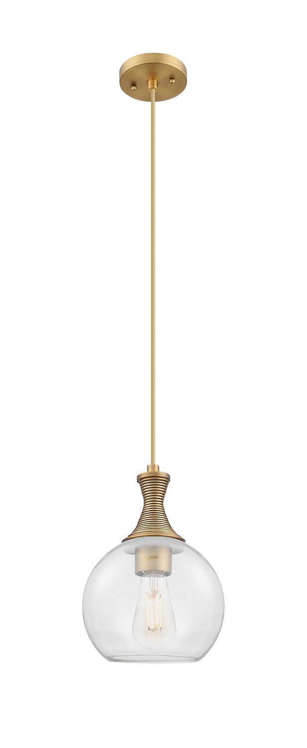 Innovations 415-1P-BB-G122-8 One Light Pendant, Brushed Brass