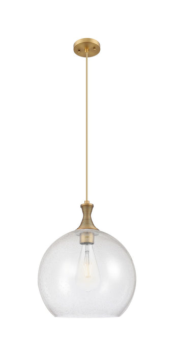 Innovations 415-1P-BB-G124-14 One Light Pendant, Brushed Brass