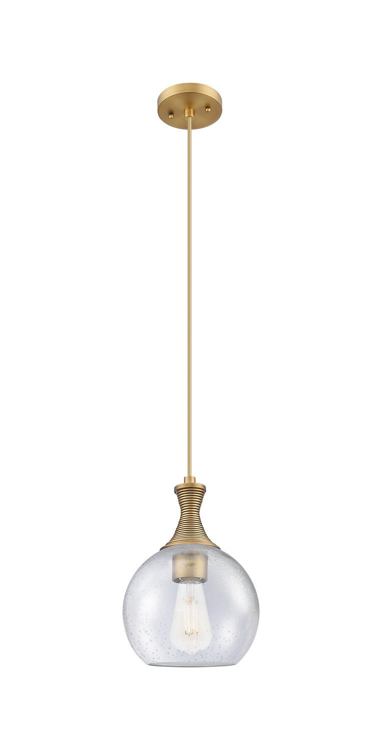 Innovations 415-1P-BB-G124-8 One Light Pendant, Brushed Brass
