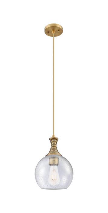 Innovations 415-1P-BB-G124-8 One Light Pendant, Brushed Brass
