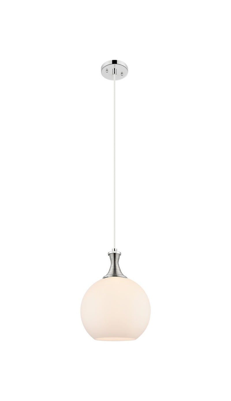 Innovations 415-1P-PN-G121-10 One Light Pendant, Polished Nickel