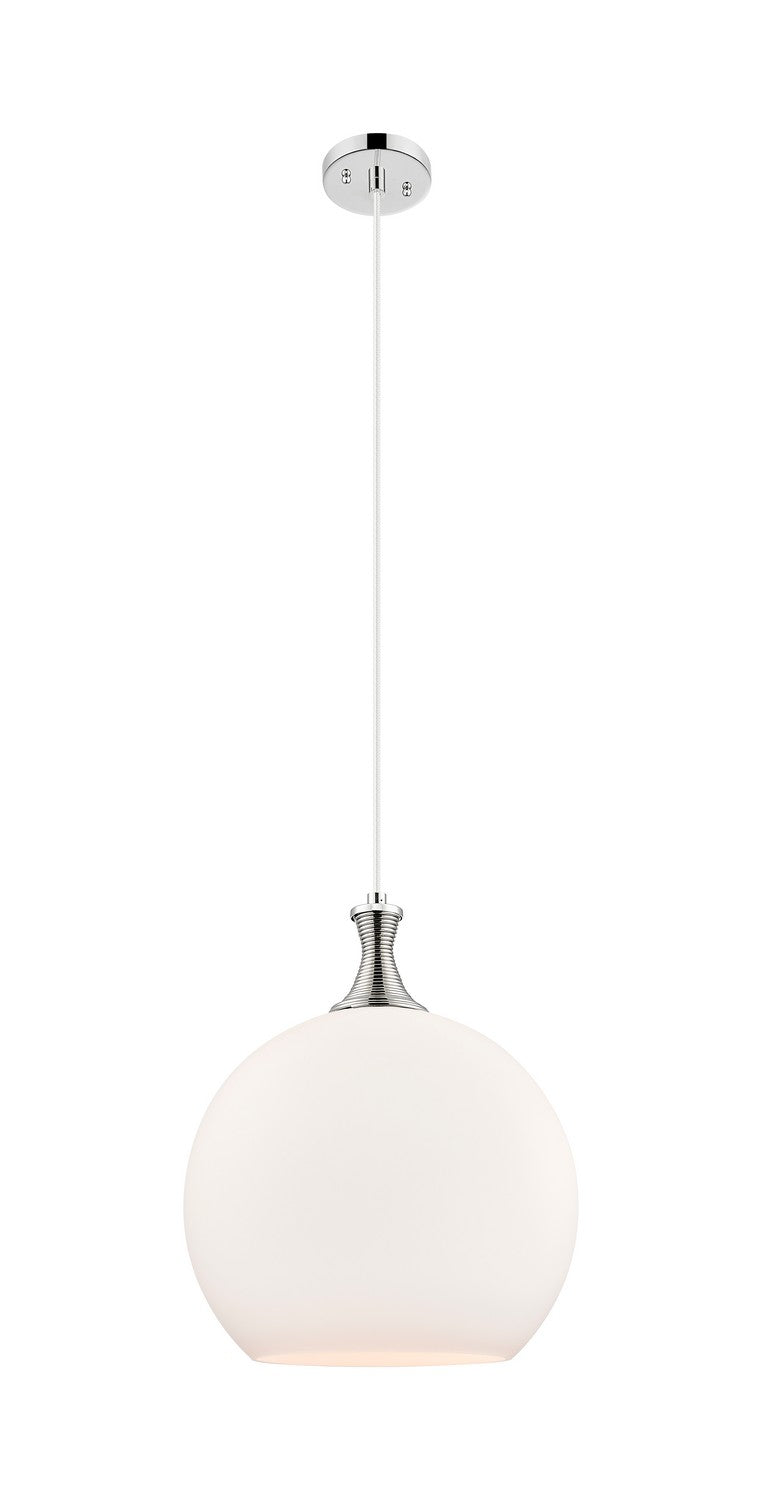 Innovations 415-1P-PN-G121-14 One Light Pendant, Polished Nickel