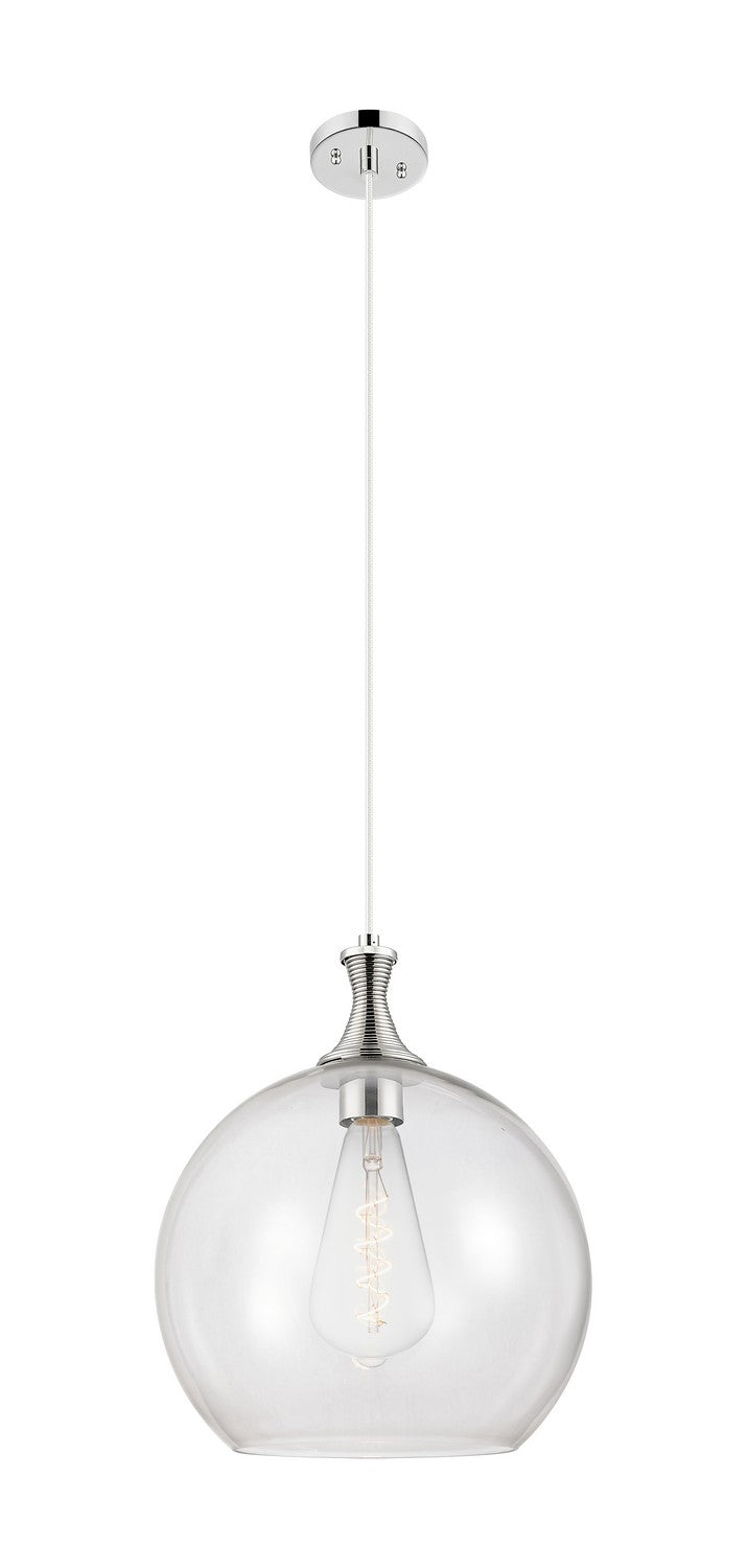 Innovations 415-1P-PN-G122-14 One Light Pendant, Polished Nickel