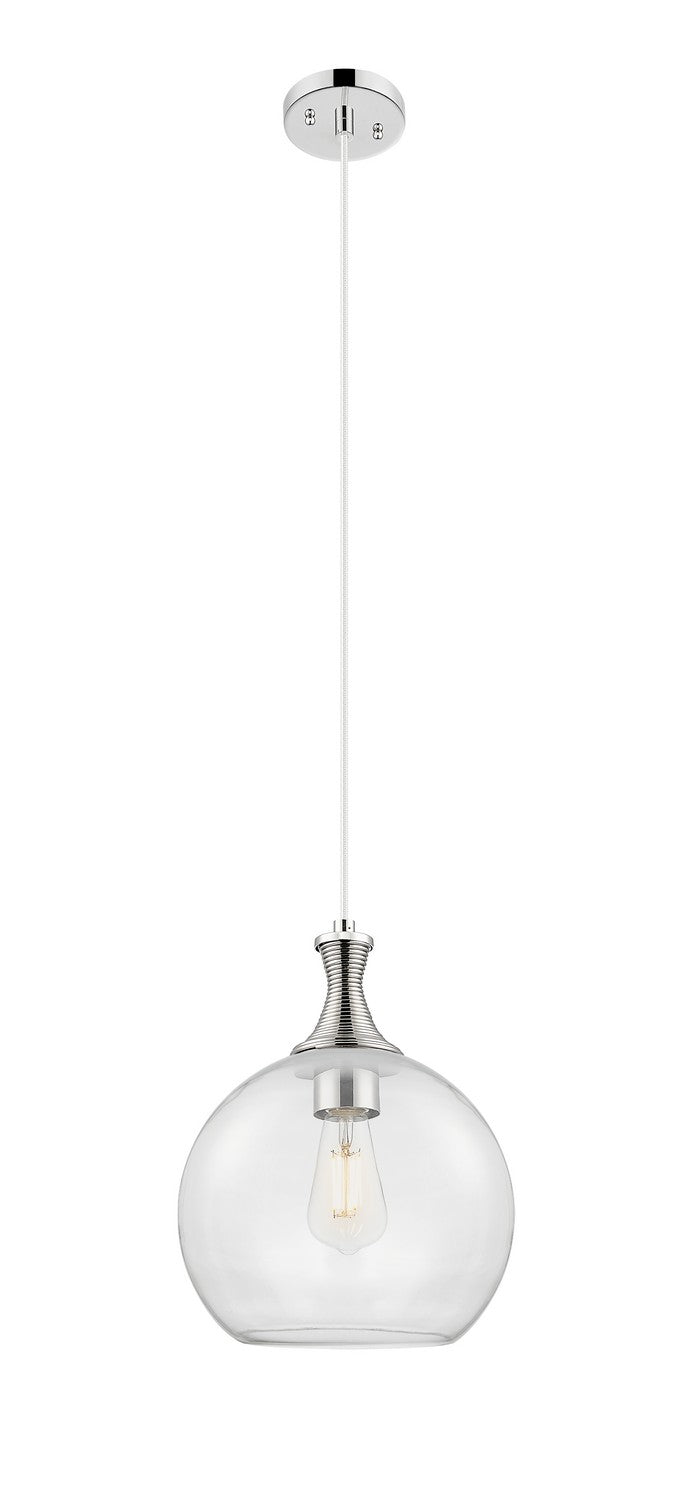 Innovations 415-1P-PN-G122-8 One Light Pendant, Polished Nickel