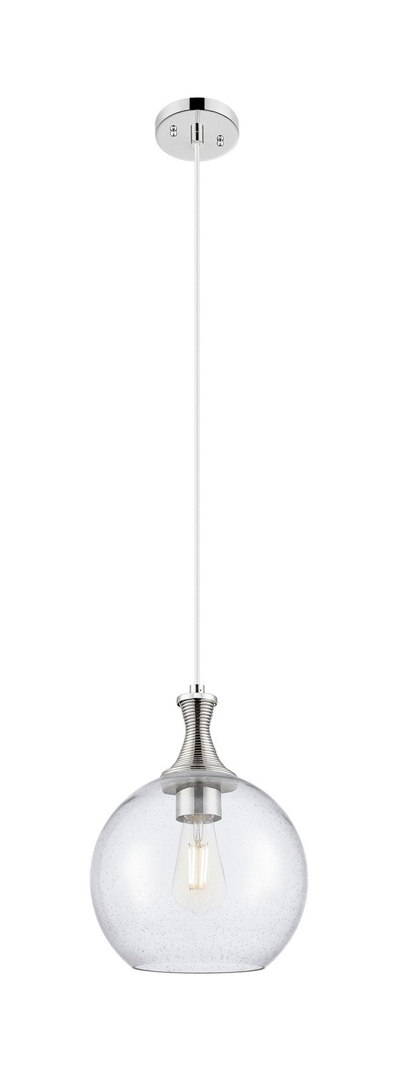 Innovations 415-1P-PN-G124-10 One Light Pendant, Polished Nickel