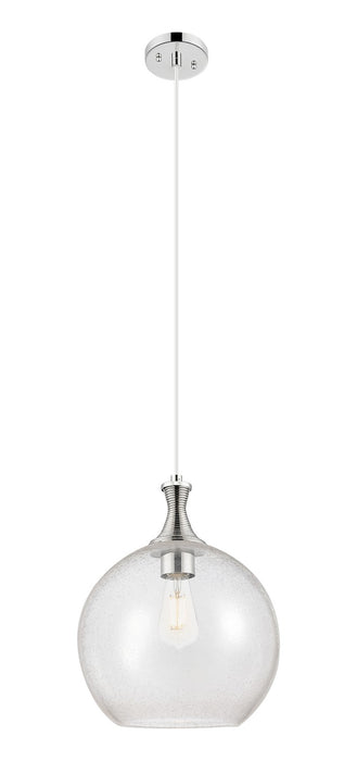 Innovations 415-1P-PN-G124-12 One Light Pendant, Polished Nickel