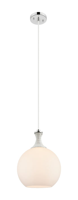 Innovations 415-1PR-PN-G121-10 One Light Pendant, Polished Nickel