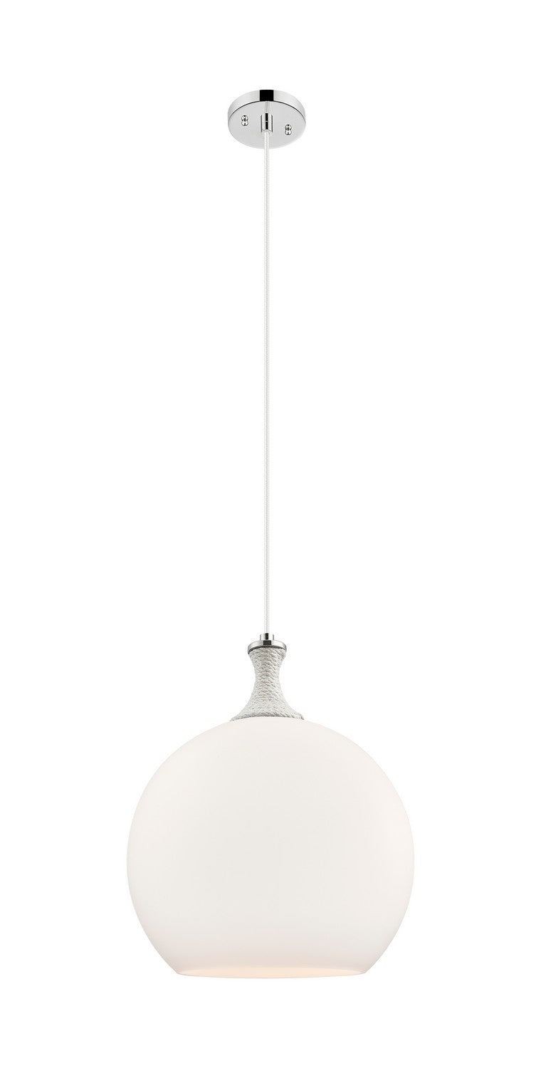 Innovations 415-1PR-PN-G121-14 One Light Pendant, Polished Nickel