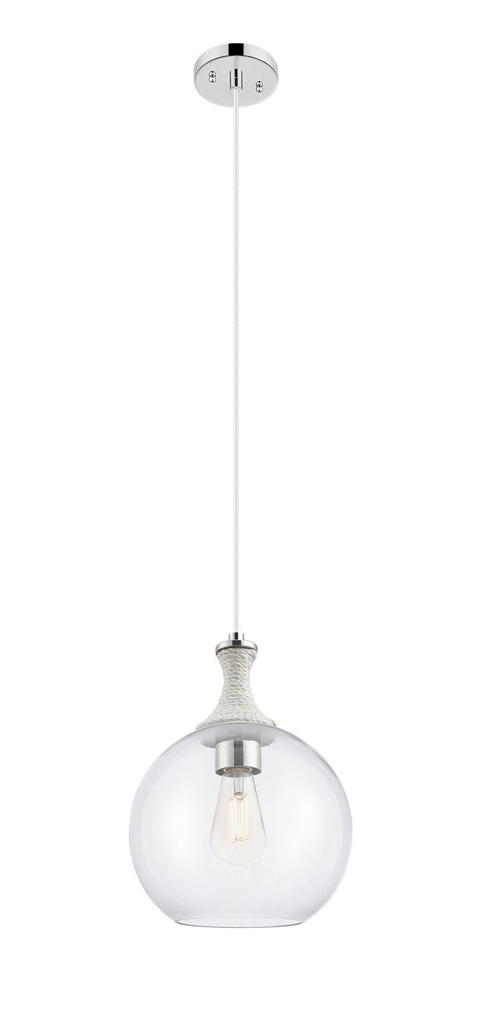 Innovations 415-1PR-PN-G122-10 One Light Pendant, Polished Nickel