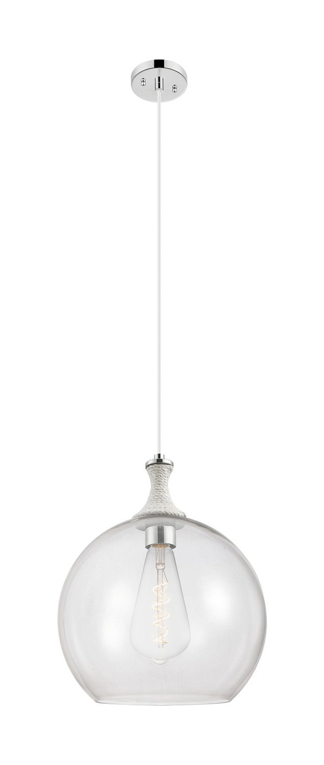 Innovations 415-1PR-PN-G122-14 One Light Pendant, Polished Nickel