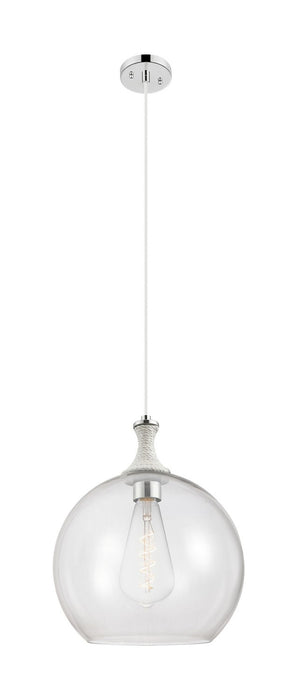 Innovations 415-1PR-PN-G122-14 One Light Pendant, Polished Nickel