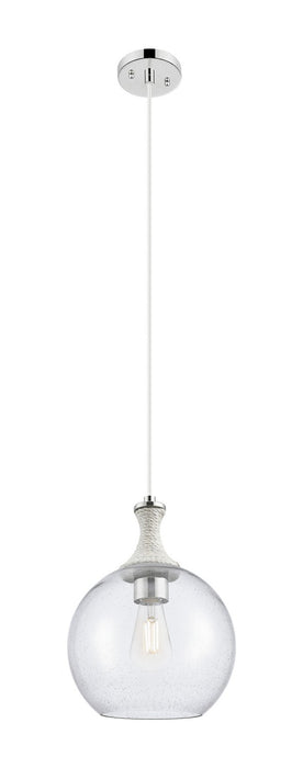 Innovations 415-1PR-PN-G124-10 One Light Pendant, Polished Nickel