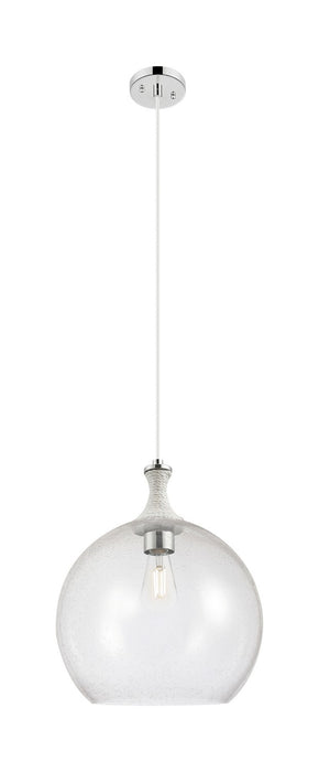 Innovations 415-1PR-PN-G124-14 One Light Pendant, Polished Nickel