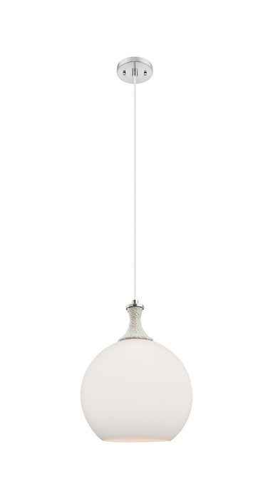Innovations 415-1PR-SN-G121-12 One Light Pendant, Brushed Satin Nickel