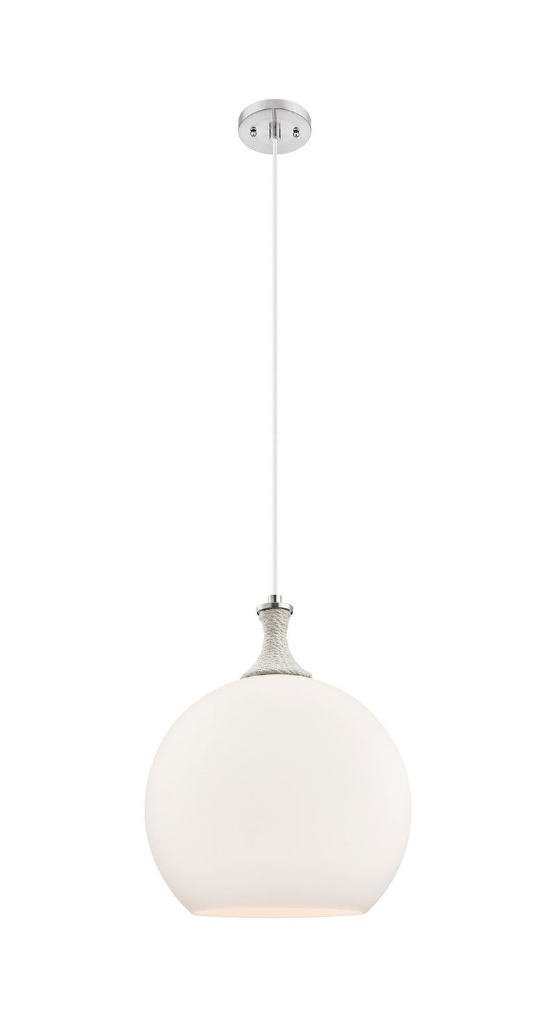 Innovations 415-1PR-SN-G121-14 One Light Pendant, Brushed Satin Nickel