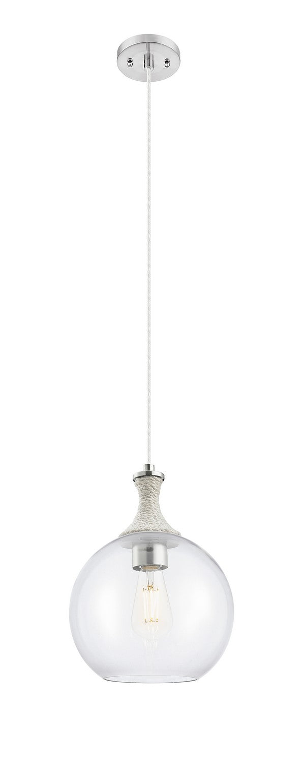 Innovations 415-1PR-SN-G122-10 One Light Pendant, Brushed Satin Nickel