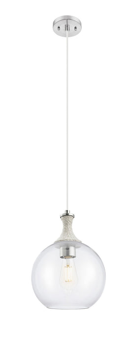 Innovations 415-1PR-SN-G122-10 One Light Pendant, Brushed Satin Nickel