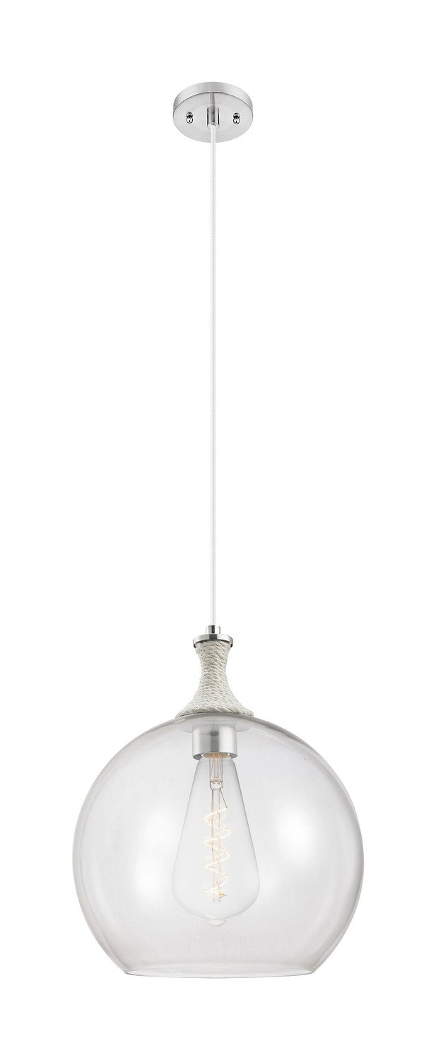 Innovations 415-1PR-SN-G122-14 One Light Pendant, Brushed Satin Nickel