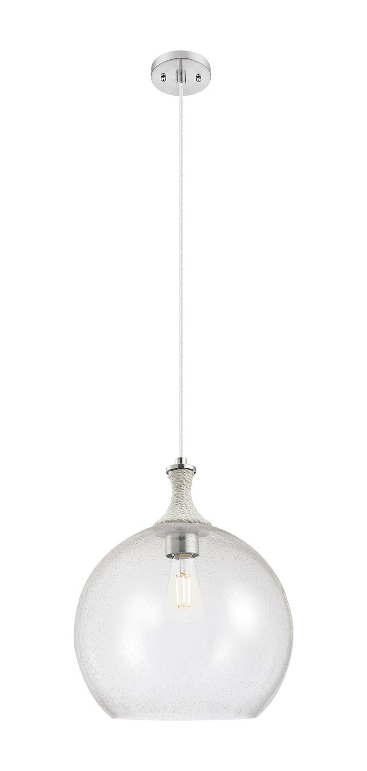 Innovations 415-1PR-SN-G124-14 One Light Pendant, Brushed Satin Nickel