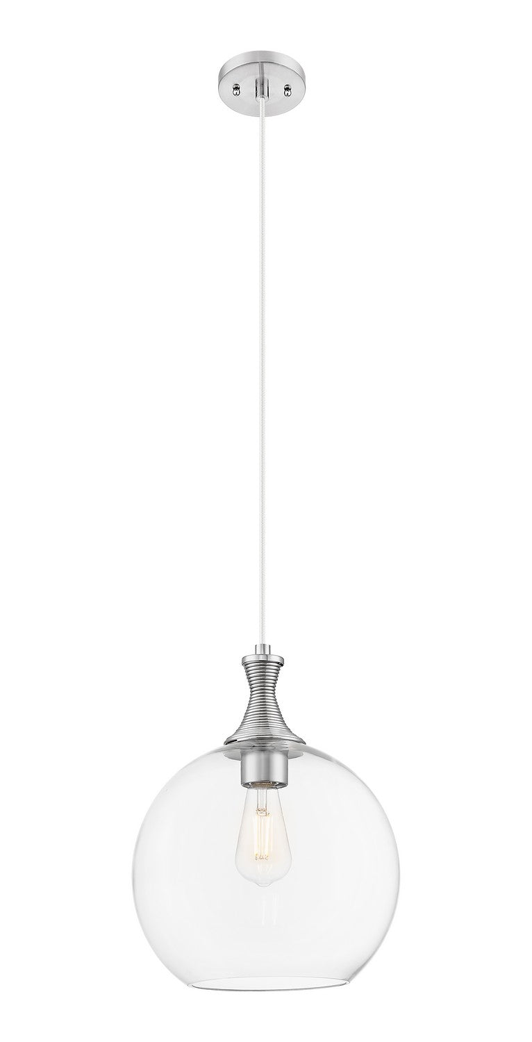Innovations 415-1P-SN-G122-12 One Light Pendant, Brushed Satin Nickel