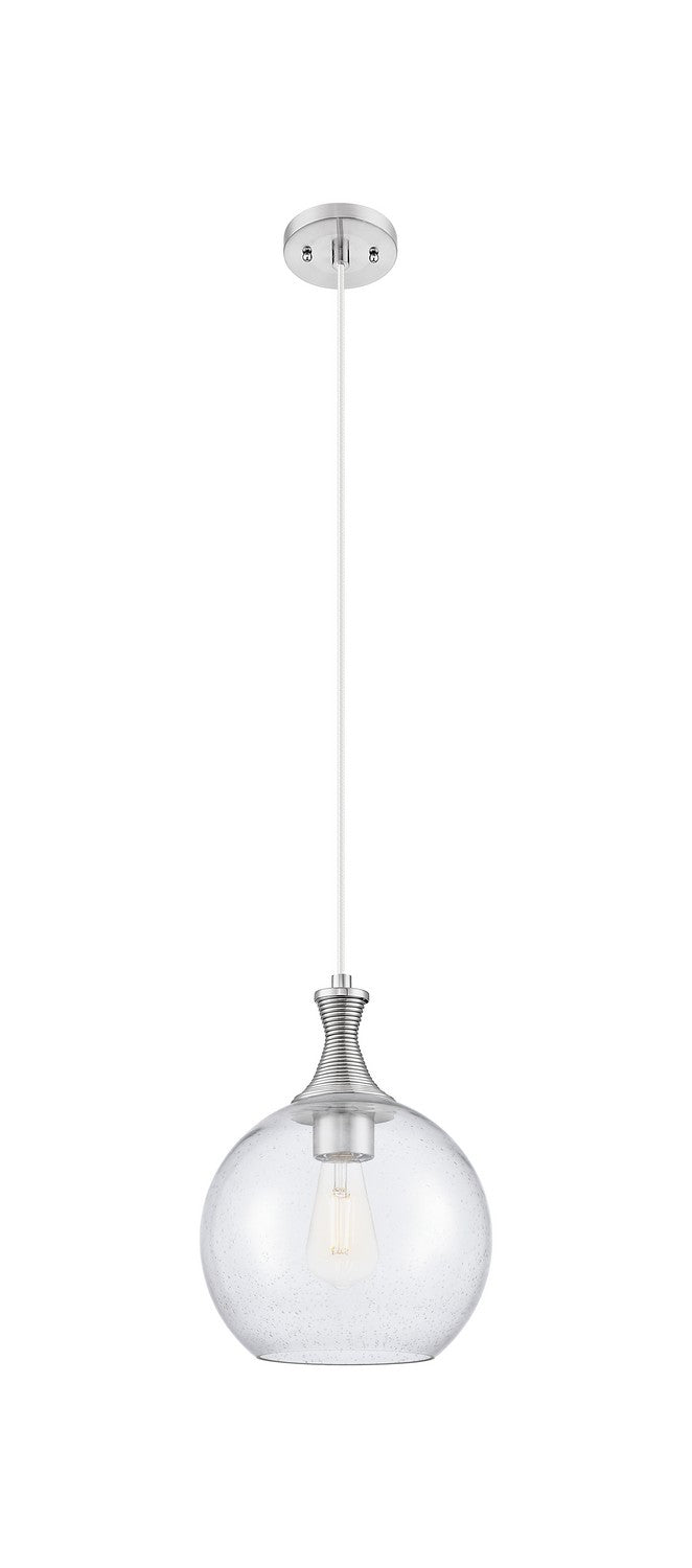 Innovations 415-1P-SN-G124-10 One Light Pendant, Brushed Satin Nickel