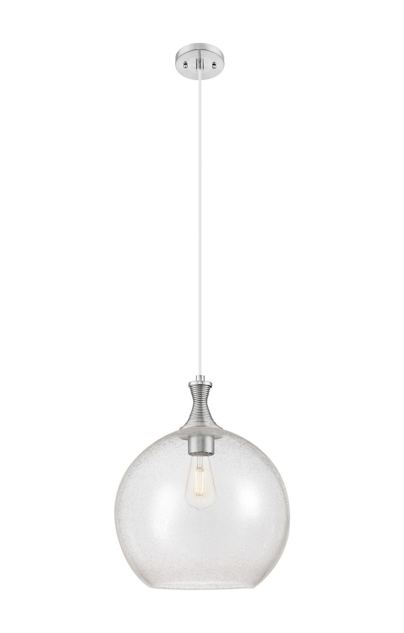 Innovations 415-1P-SN-G124-14 One Light Pendant, Brushed Satin Nickel