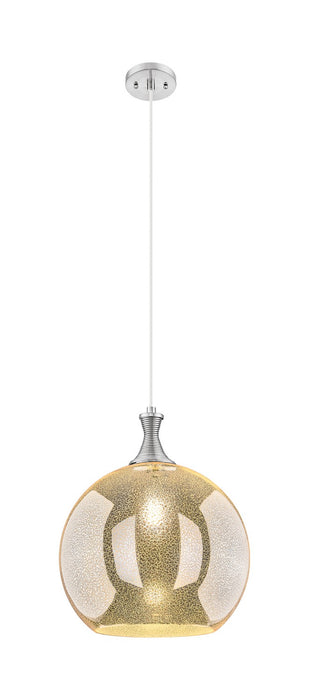 Innovations 415-1P-SN-G128-14 One Light Pendant, Brushed Satin Nickel